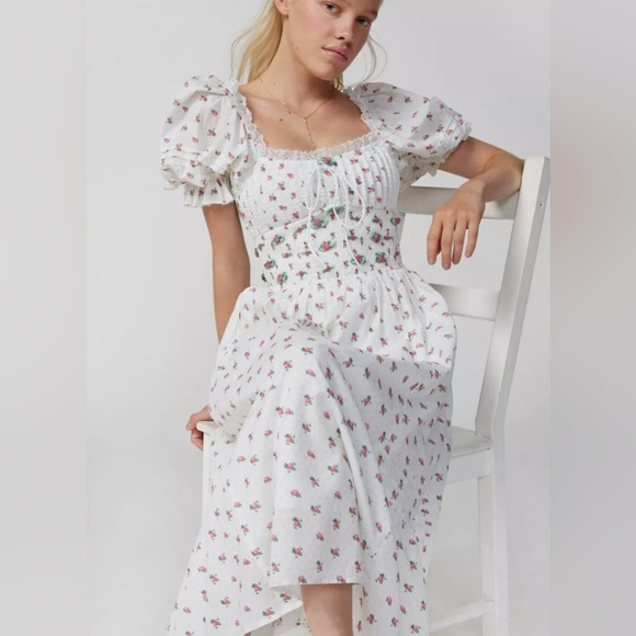 For Love And Lemons Guisti Midi Dress - Picture 4 of 5